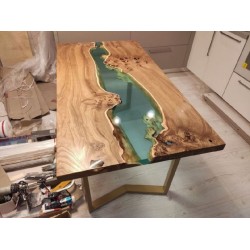 Кухонный стол из эпоксидной смолы А-9